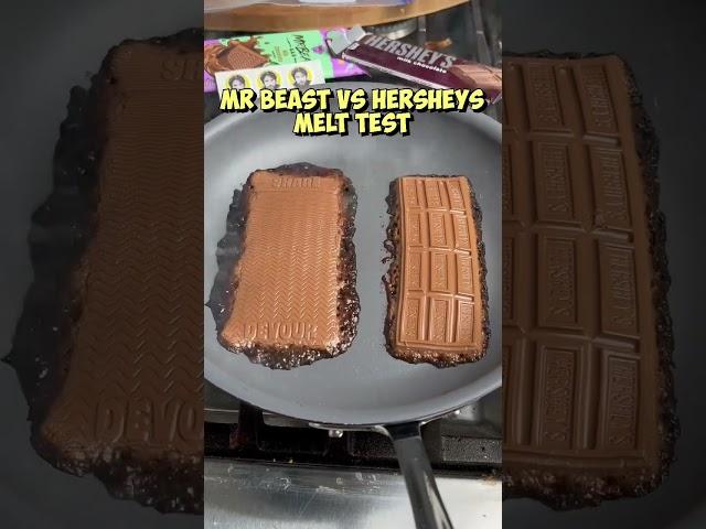 @MrBeast bar vs hersheys chocolate #shorts