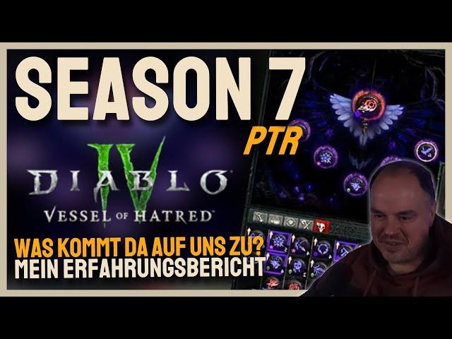 SEASON 7 : Der TESTSERVER macht Lust auf mehr.... MINION BUILD flasht mich komplett....