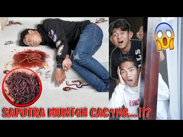 MENG3RIKAN!!SAPUTRA MUNT4H CACING SAMPE PINSAN?? | Mikael TubeHD