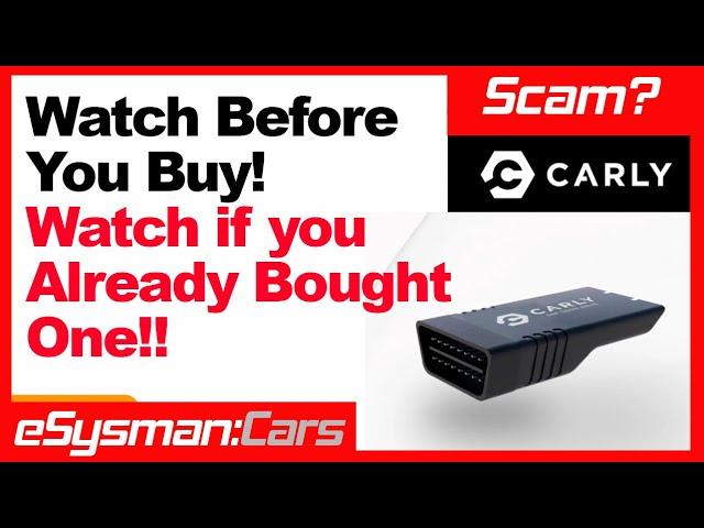 Watch This Video Before Buying a Carly OBD2 Reader!