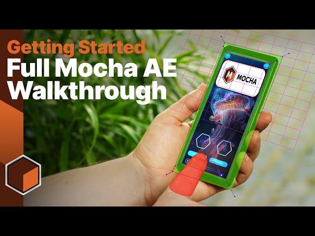 Quick Introduction to Mocha AE - Complete Walkthrough [NEW Boris FX Mocha AE]