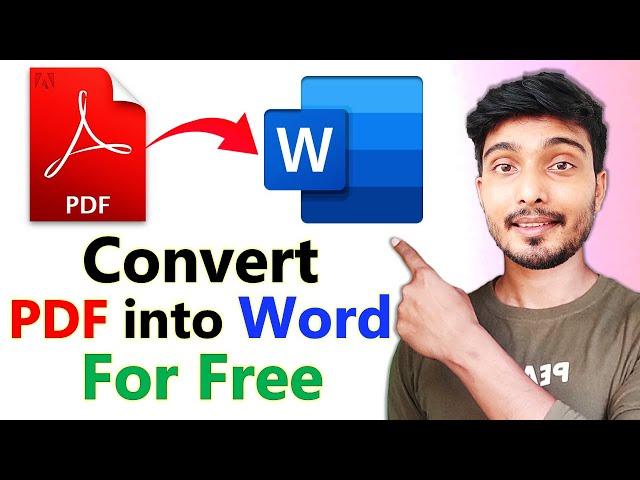 How to convert pdf to word | pdf ko word me kaise convert kare | pdf to word converter