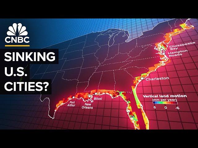 Which U.S. Cities Are Sinking And How Much It Will Cost To Stop Them?