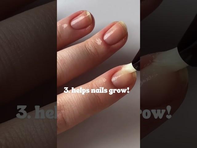 using nail oil has been so helpful for me as I grow out my natural nails. I used the @HoloTaco oil
