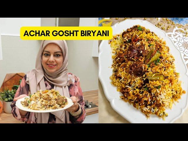 Achar Gosht Lamb Biryani | Cook with Anisa | Anisagrams | Indian Cooking Recipes