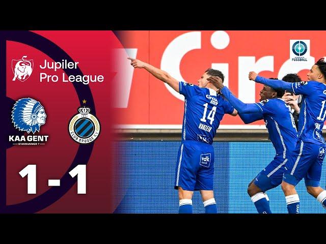 Last-Minute-Ausgleich für Gent! | KAA Gent - Club Brugge KV