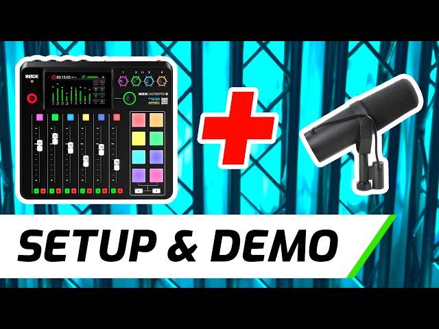 Rodecaster Pro 2 & Shure SM7B | Setup & Demo