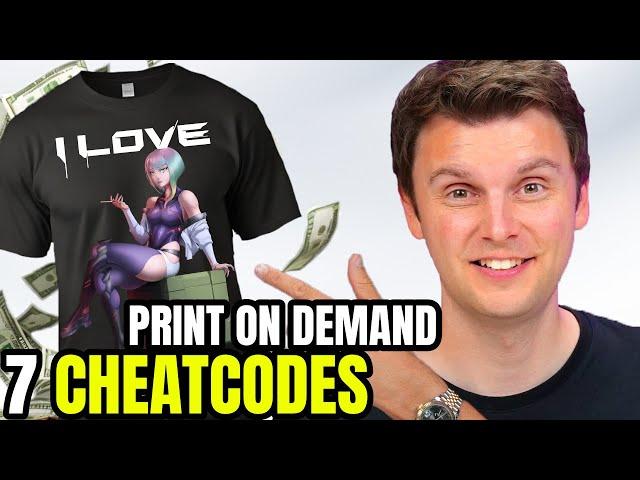 7 CHEATCODES für Print on Demand Dropshipping