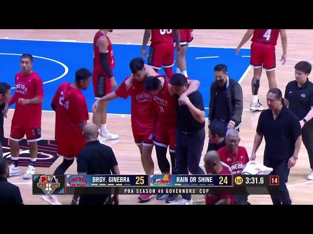 Isaac Go BAD LANDING WHILE DEFENDING against RoS | PBA SEASON 49 GOVERNORS’ CUP | SEPTEMBER 13, 2024