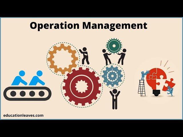 What is Operation Management? | Duties and Responsibilities in Operation Management