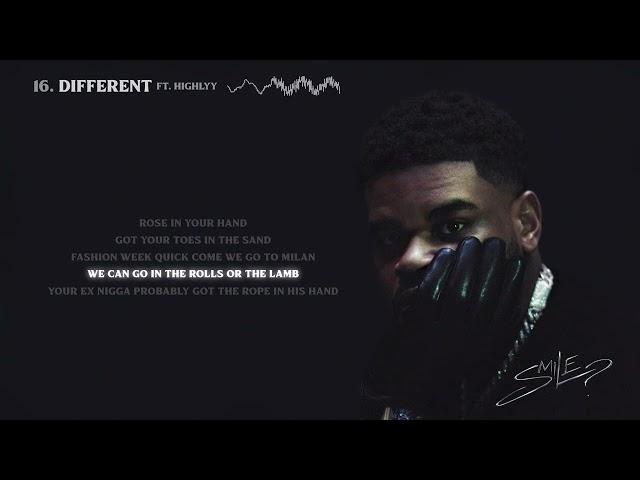 K-Trap - Different ft. Highlyy (Lyric Video)