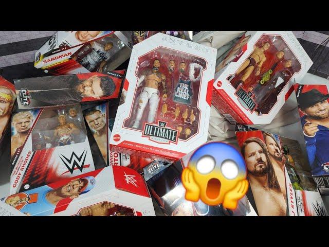 HUGE WWE ACTION FIGURE UNBOXING! ULTIMATE EDITION SERIES 22 + ELITE 111 GREATEST HITS 2024