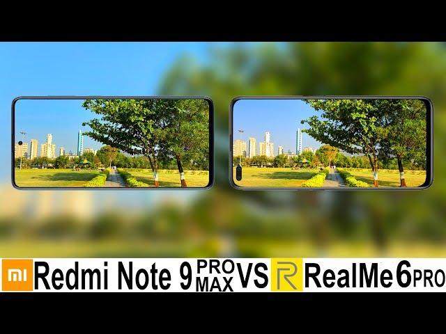 Redmi Note 9 Pro Max Vs Realme 6 Pro Camera Test