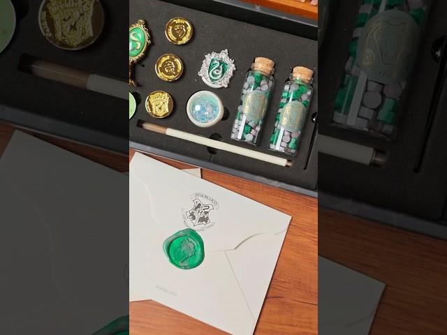 Unboxing Slytherin Wax Seal Gift Set |  Perfect Magic Gift