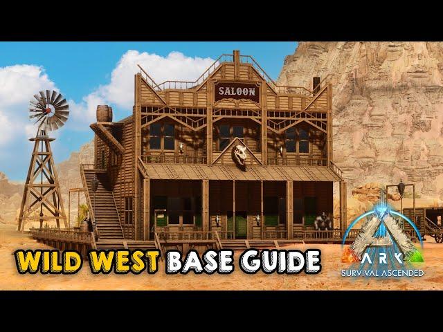 Frontier Saloon House Build | Building Tutorial | ARK: Scorched Earth