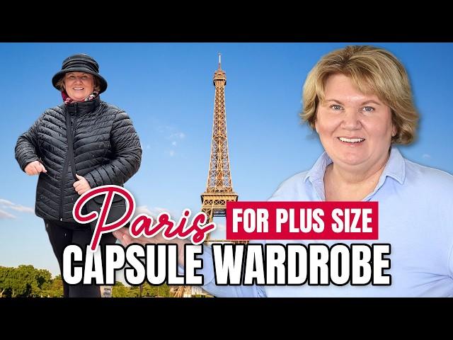 Essential Paris Travel Capsule Wardrobe: Plus Size Casual Outfits for November
