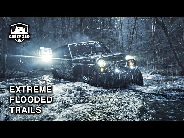 Too Deep? DANGEROUS Off-Road Adventure After Storm | Jeep Wrangler Extreme Off-Road