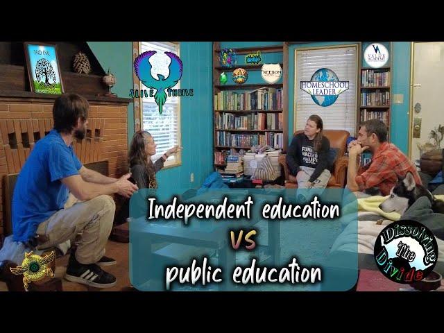 Independent Education vs Public Schooling with David James Rodriguez - Dissolving The Divide #14
