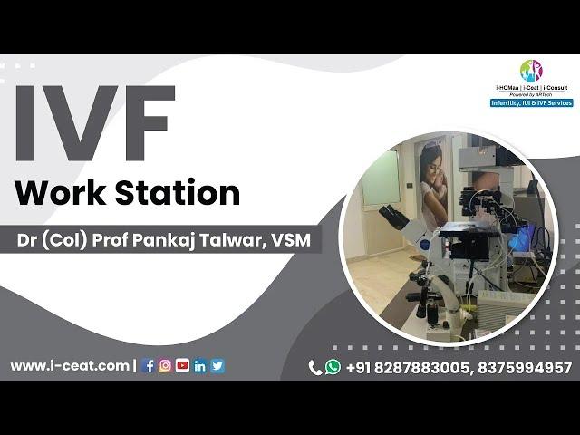 IVF Work Station | i-Ceat - Clinical & Embryology Academy of ART