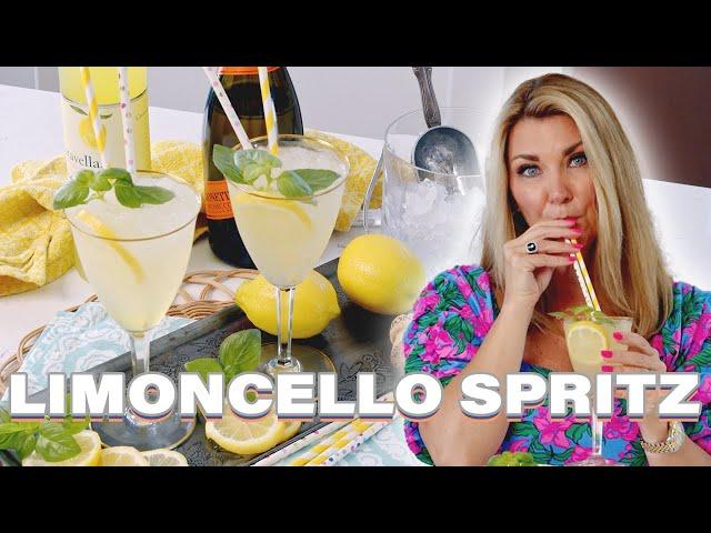 A Drink for Lemon Lovers: The Limoncello Spritz