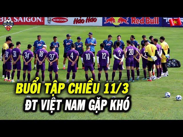 Buổi Tập Chiều 11/3, HLV Kim Sang Sik Mạo Hiểm Khiến ĐT Việt Nam Gặp Khó