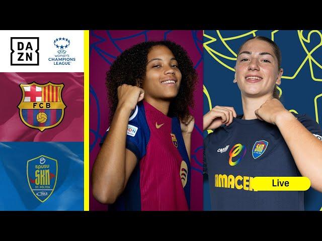 Barcelona vs. St. Pölten | UEFA Women’s Champions League 2024-25 Matchday 3 Full Match