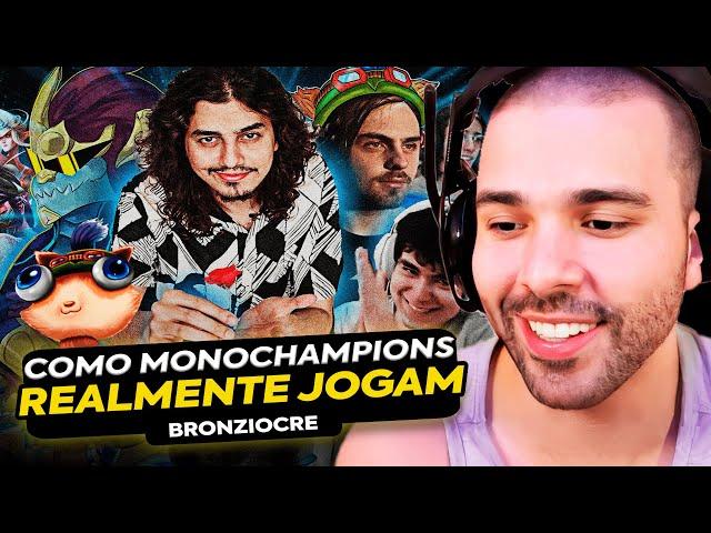 COMO OS MONO CHAMPIONS REALMENTE JOGAM #5! MINERVA REAGE AO BRONZIOCRE