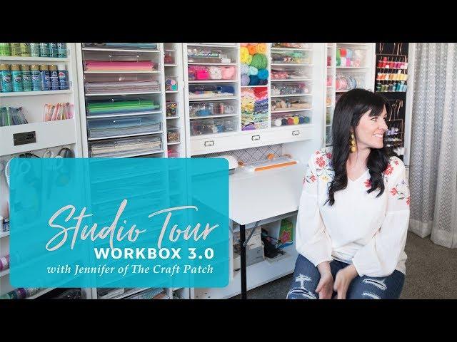 WorkBox tour & organization tips with The Craft Patch!