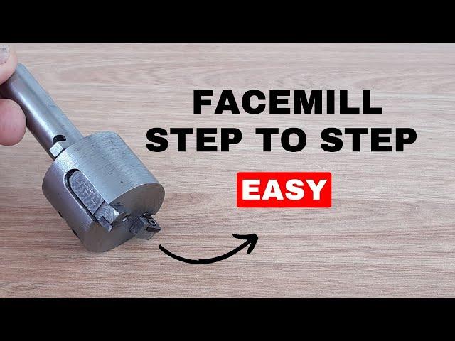 HOW TO MAKE FACE MILLING CUTTER WITH EDGED INSERTS