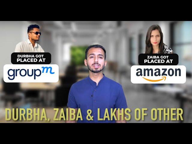 LearnTube's 100% Placement Support | Durbha & Zaiba's DreamJob @ Amazon & GroupM | LearnTube Review