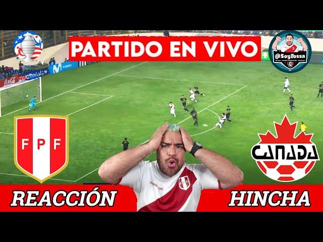 ¿ELIMINADOS? PERU 0-1 CANADA EN VIVO COPA AMERICA  2024Reaccion Hincha Peruano