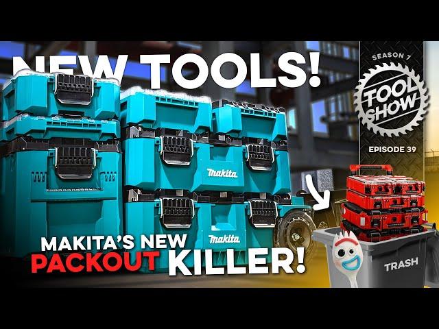 NEW Power Tools from the Makita Event, featuring MAKTRAK. Is this the end of Milwaukee's PACKOUT?