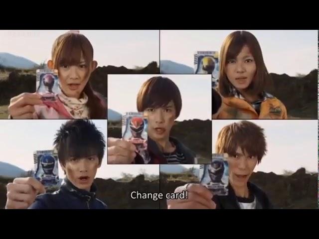 Tensō Sentai Goseiger Final Henshin