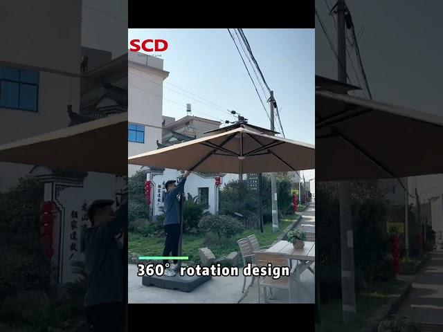 SCD Roman outdoor Umbrella factory SCD outdoor sunshade supplier patio umbrella factory
