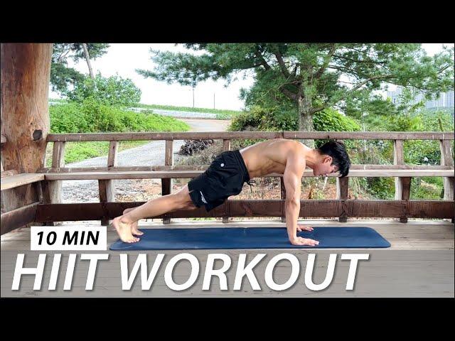 10M HIIT WORKOUT(No Equipment) 10분 고강도 인터벌운동(맨몸 운동)