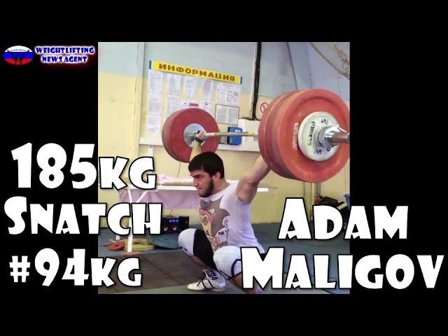 Adam Maligov (94KG, RUS) | Olympic Weightlifting Training | Motivation