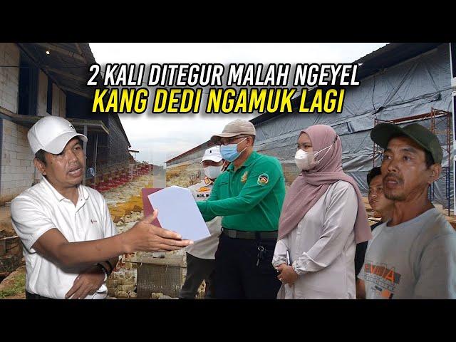 DIBANGUN DIATAS KAWASAN HIJAU | 2 KALI DITEGUR MALAH TAMBAH BANGUNAN | KANG DEDI GERAM