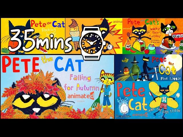 ⏳ A 35-Minute Adventure with Pete the Cat! 