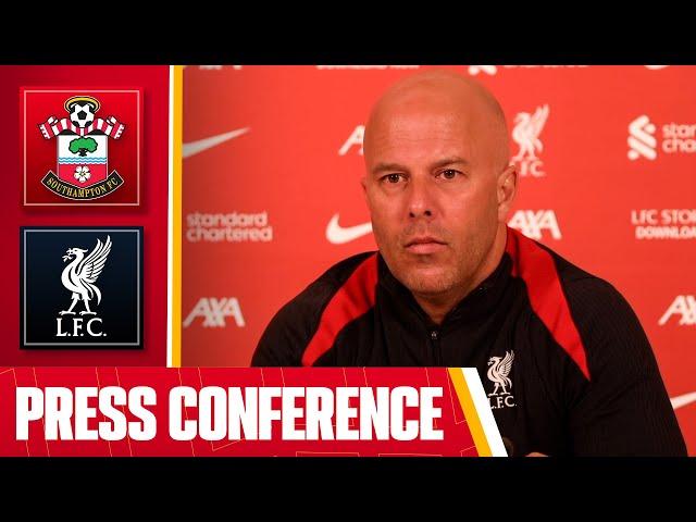 Arne Slot Pre-Match Press Conference | Southampton v Liverpool