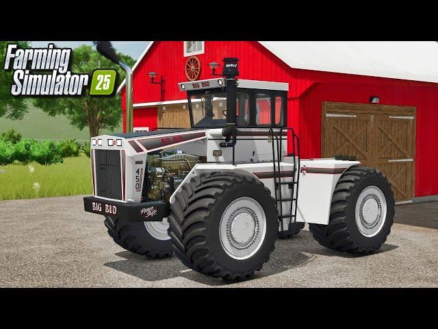New Mods - BigBud 450, JD Grain Cart, & VERY Helpful Script Mods! | Farm Sim 25