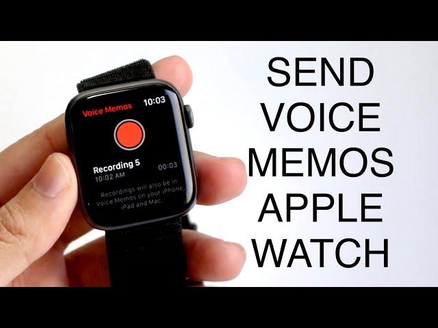 How To Move Memos From Apple Watch To iPhone! (2023)