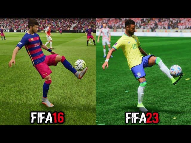 PRACTICE ARENA Evolution From FIFA 10 TO 23