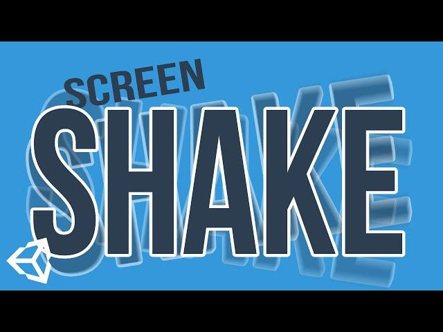 How to Code a Screen Shake Effect | Unity Tutorial