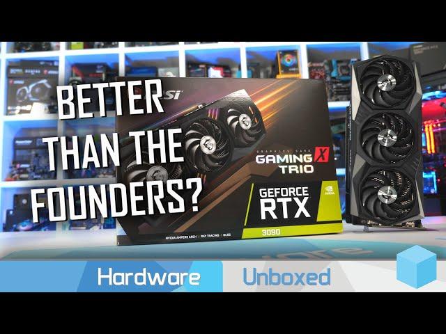 MSI RTX 3090 Gaming X Trio Review, Thermals, Overclocking & Gaming Benchmarks