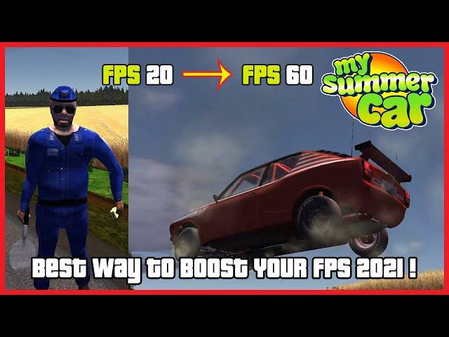 My Summer Car - Best Way To Boost Your FPS ! Modern Optimization Plugin 2021 !  | Ogygia Vlogs