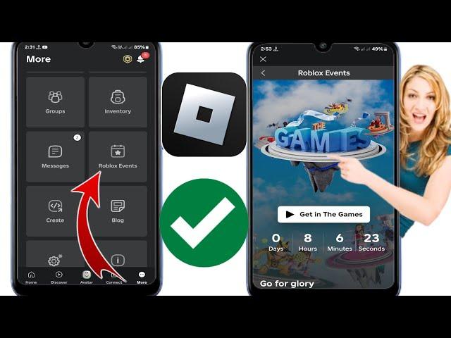 Como corrigir o problema de não exibição da opção de eventos do Roblox |Evento "The Games" do Roblox
