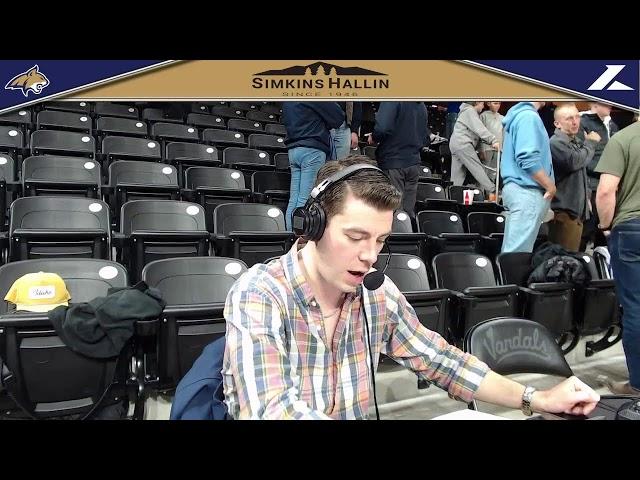 Montana State at Idaho Men's Basketball - Behind the Mic