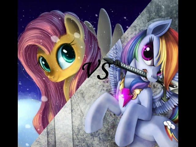 Rainbow Dash vs Flattershay...