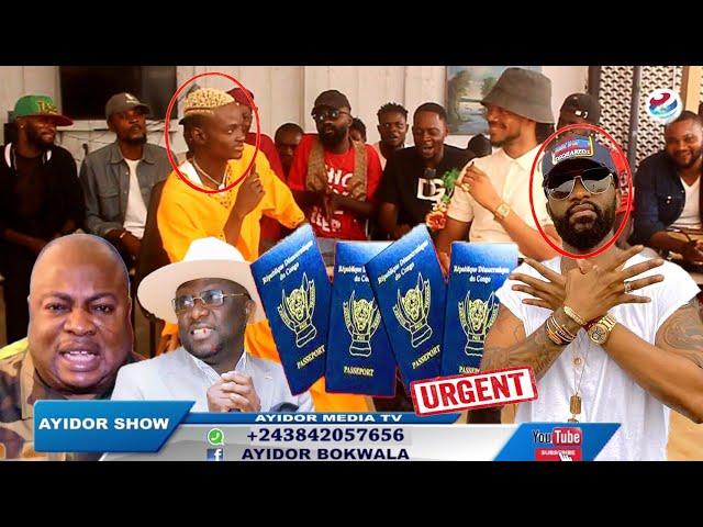 URGENT ! F@LLY IPUPA NZAMBE APOMBOLA YO PETIT FALLY DÉJÀ CONTRAT YA POTO NA BA MUSICIENS AKOZUA VISA