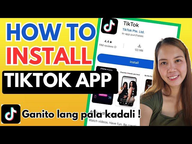 HOW TO INSTALL TIKTOK APP ON PLAYSTORE